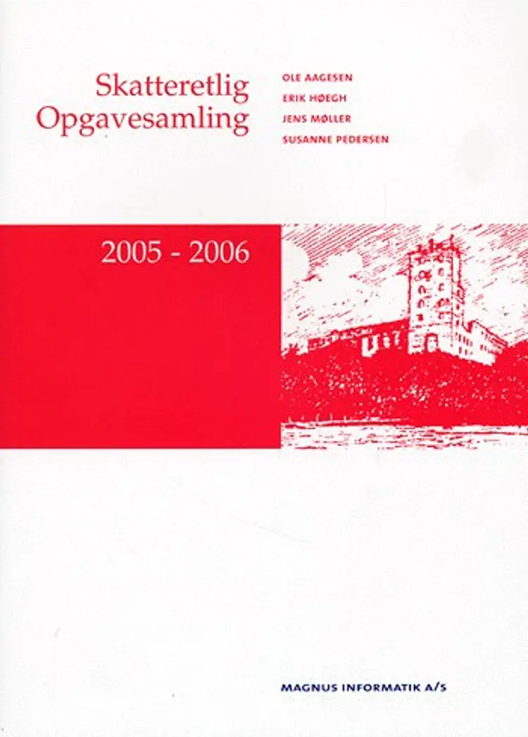 Skatteretlig opgavesamling af Ole Aagesen