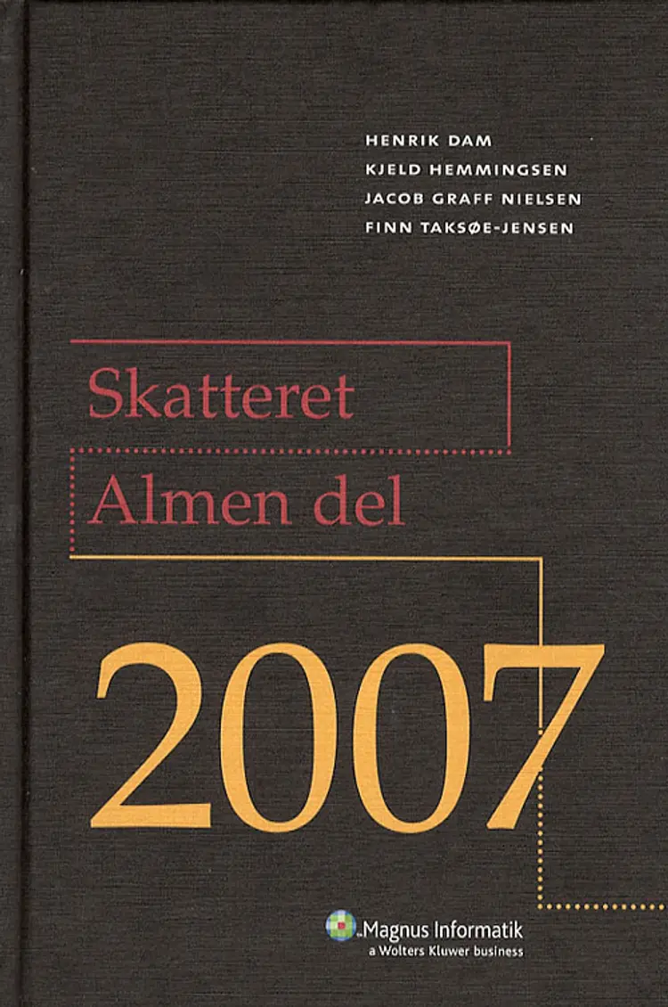Skatteret af Finn Taksøe-Jensen