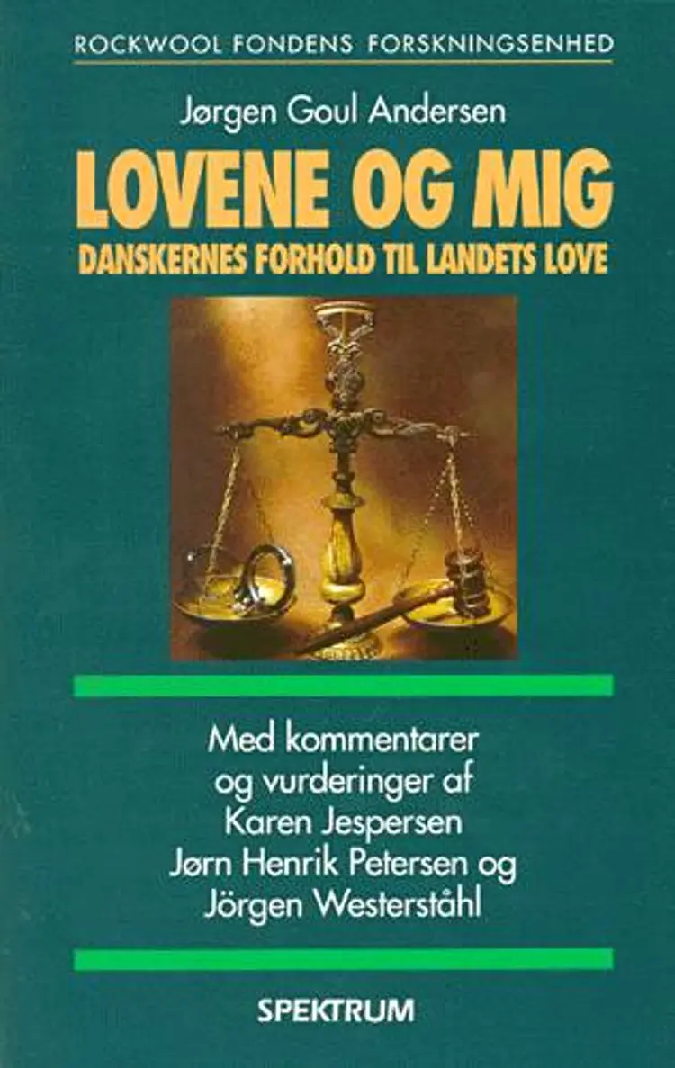 Lovene og mig af Jørgen Goul Andersen