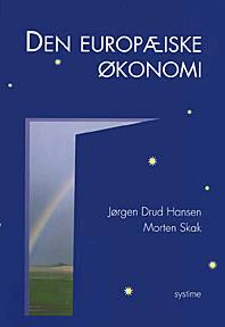 Den europæiske økonomi af Jørgen Drud Hansen