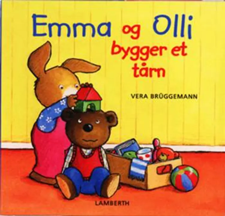 Emma og Olli bygger et tårn af Vera Brüggemann