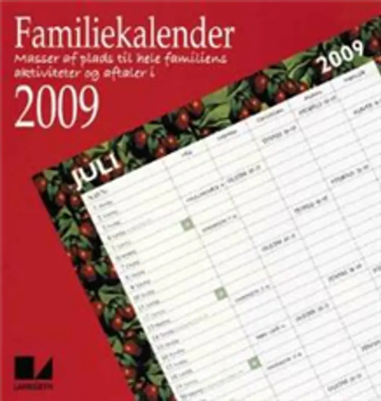 Familiekalender 2009 af .