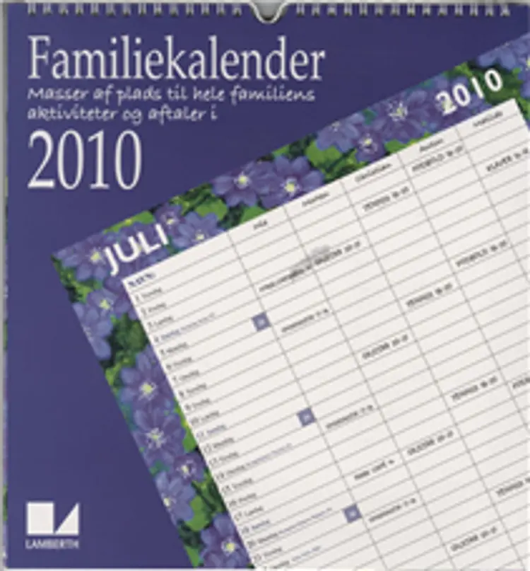 Familiekalender 2010