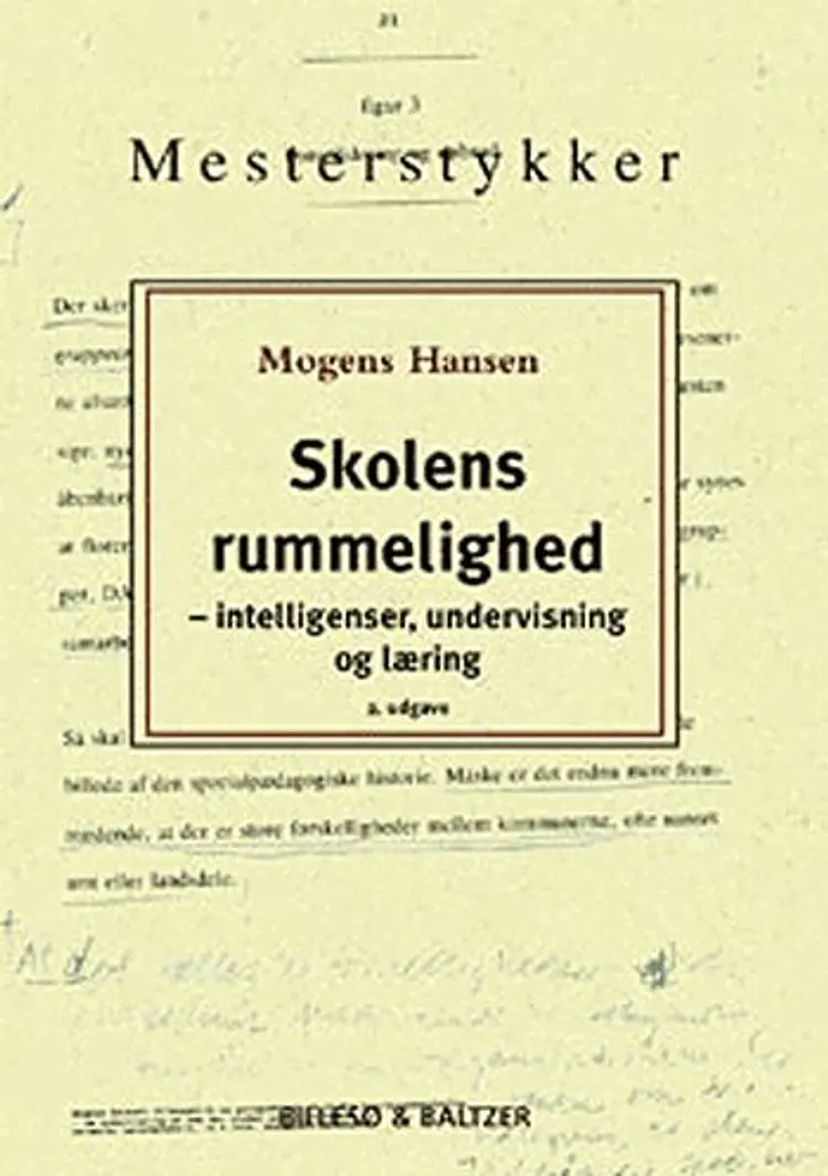 Skolens rummelighed af Mogens Hansen