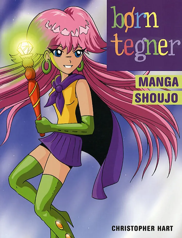 Børn tegner manga shoujo af Christopher Hart