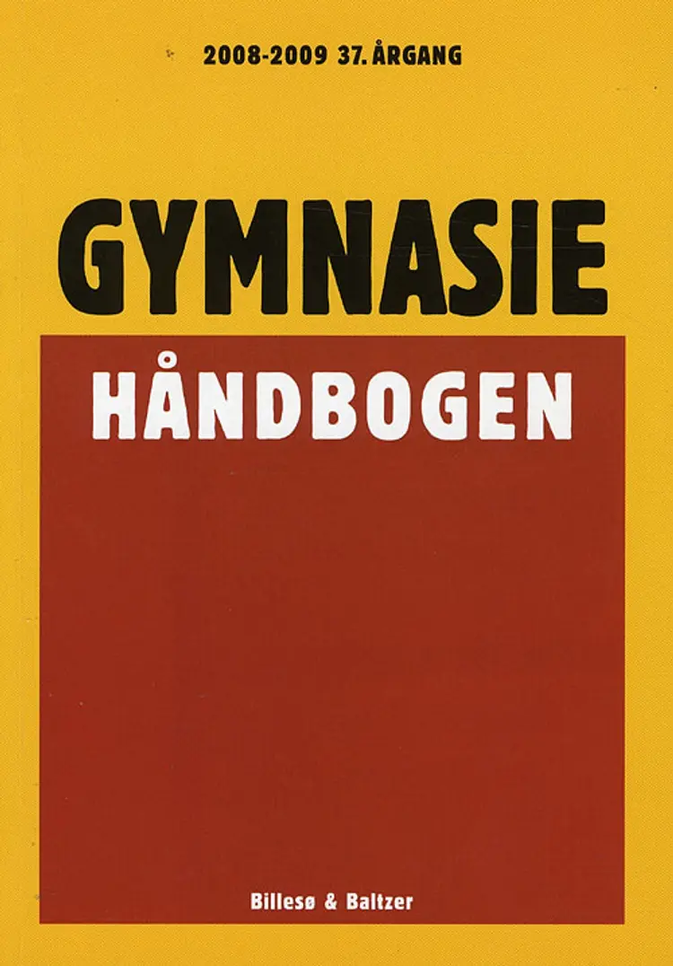 Gymnasie håndbogen