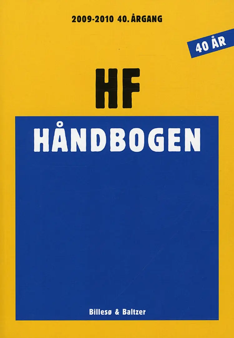 HF håndbogen af Flemming Bolding