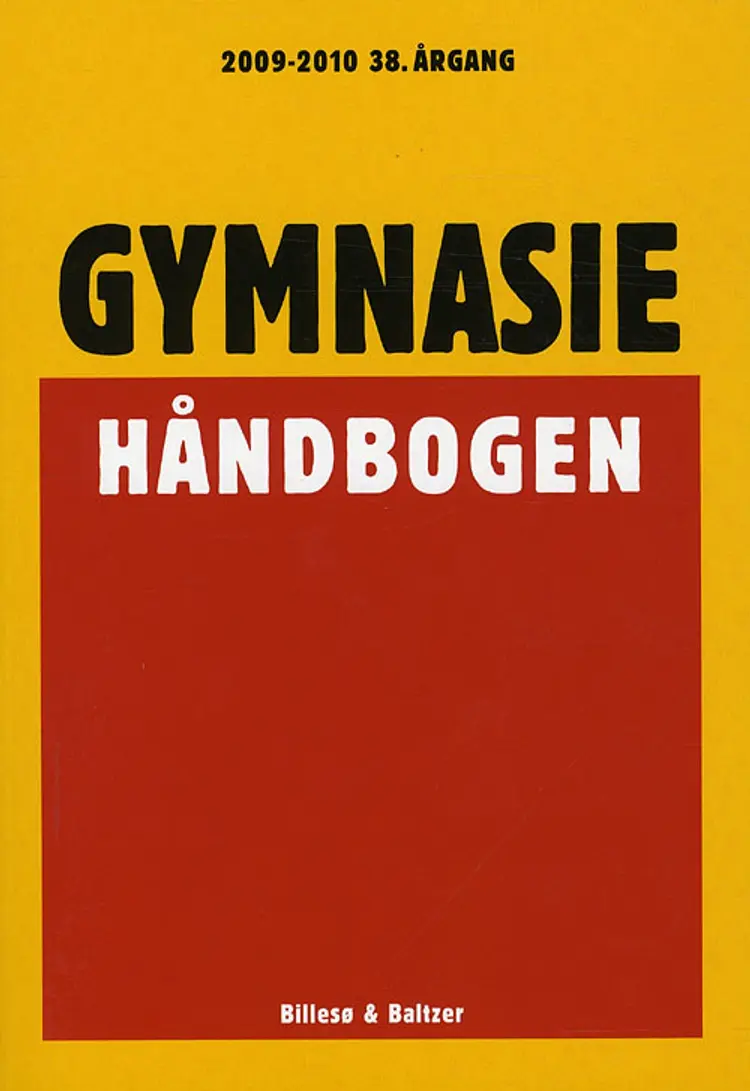 Gymnasie håndbogen af Flemming Bolding