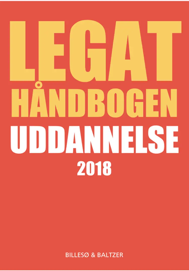 Legathåndbogen uddannelse af Per Billesø
