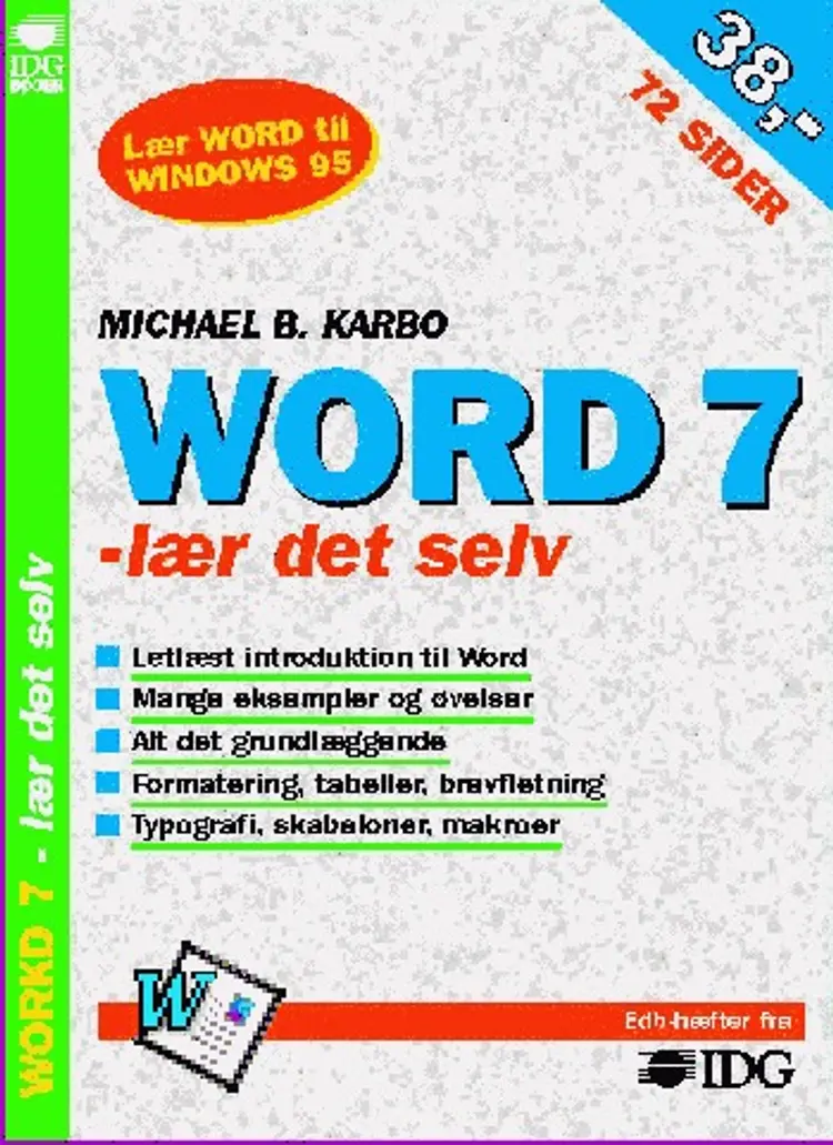 Word 7 - lær det selv af Michael B. Karbo