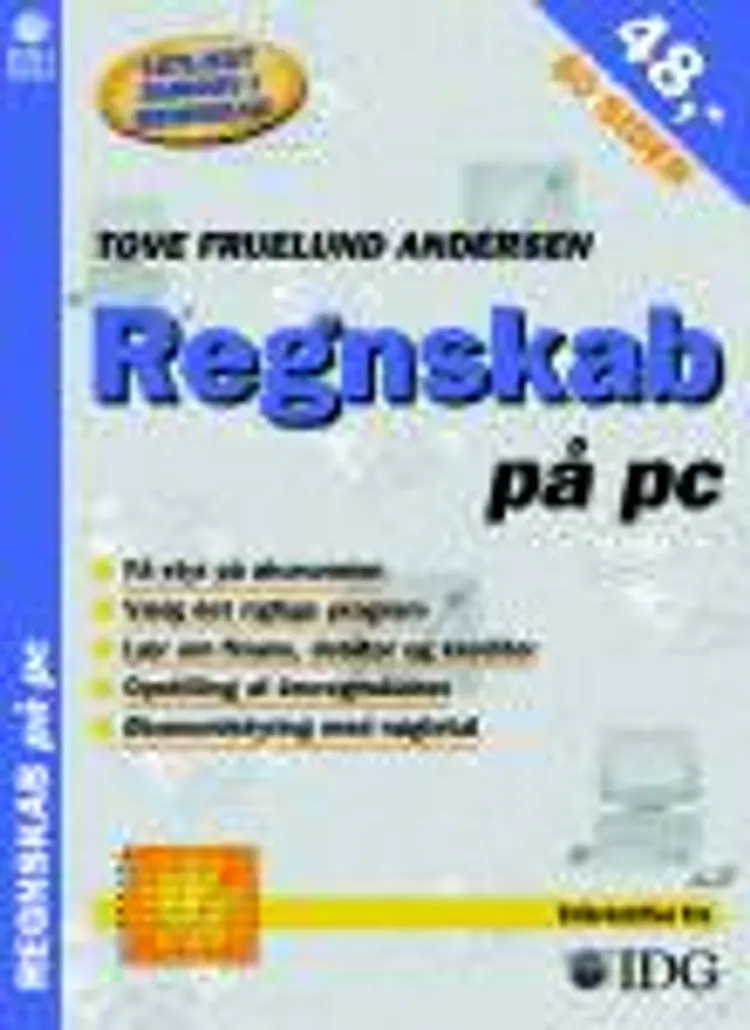 Regnskab på pc af Tove Fruelund Andersen