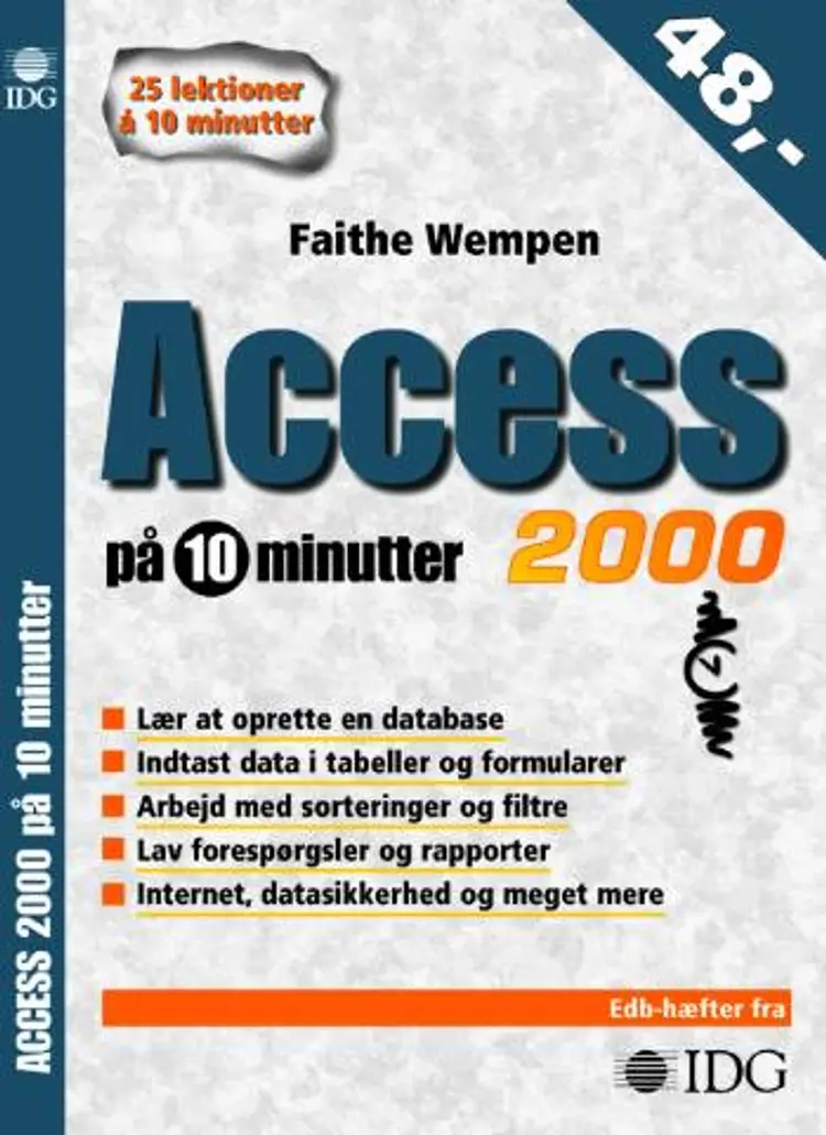 Access 2000 på 10 minutter af Faithe Wempen