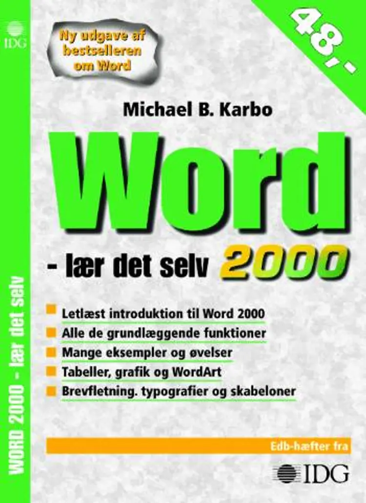 Word 2000 - lær det selv af Michael B. Karbo