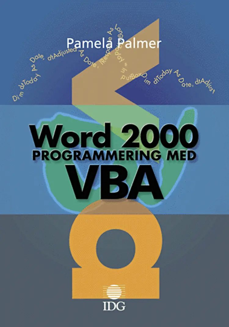 Word 2000 - programmering med VBA af Pamela Palmer