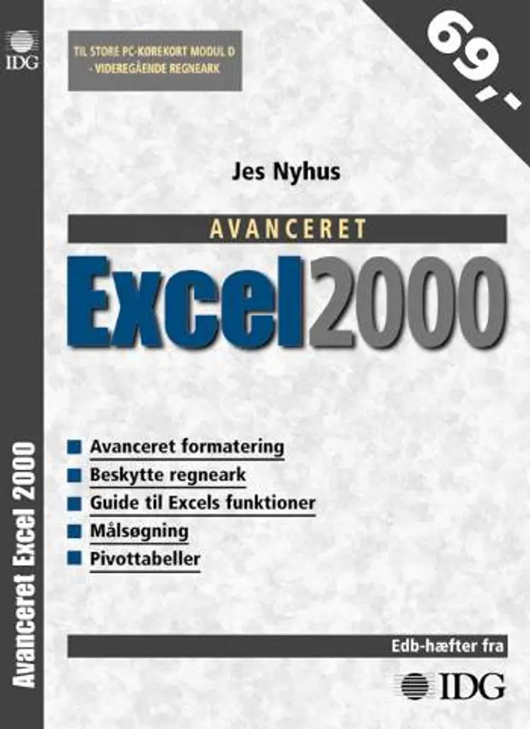 Avanceret Excel 2000 af Jes Nyhus