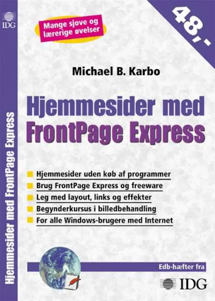 Hjemmesider med FrontPage Express af Michael B. Karbo