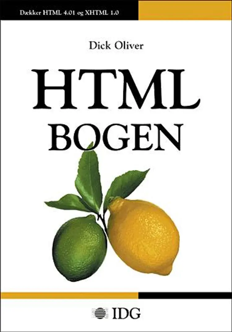 HTML bogen af Dick Oliver