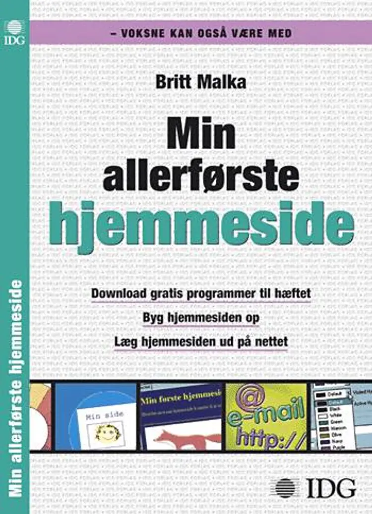 Min allerførste hjemmeside af Britt Malka
