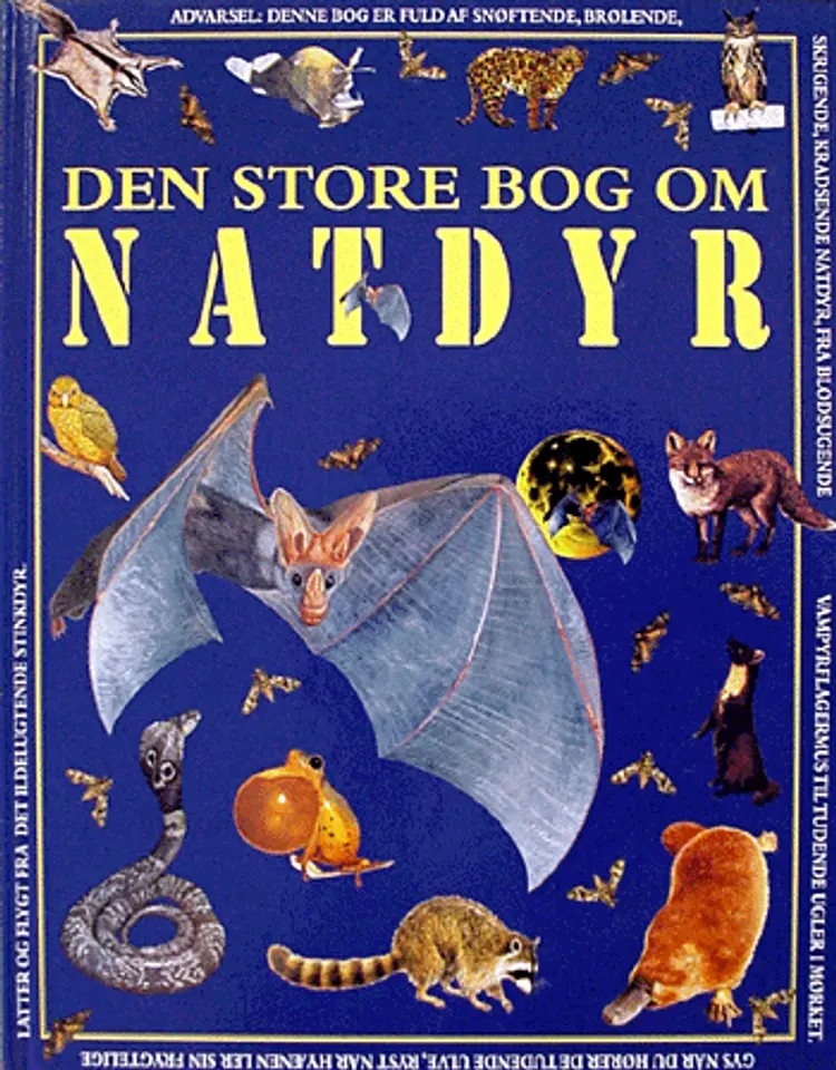 Den store bog om natdyr af Jim Pipe