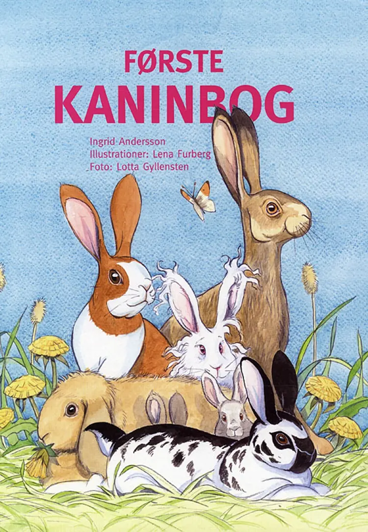 Første kaninbog af Ingrid Andersson