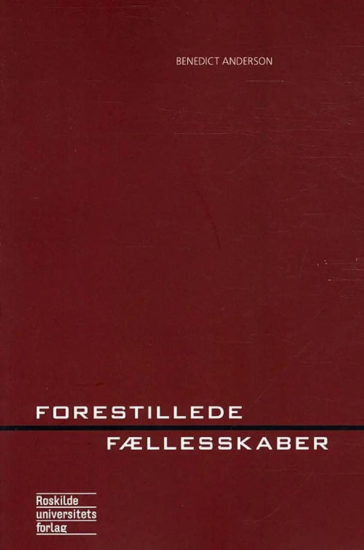 Forestillede fællesskaber af Benedict Anderson
