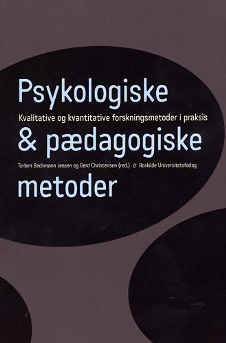 Psykologiske og pædagogiske metoder af Torben Bechmann Jensen