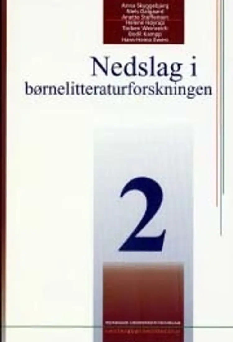 Nedslag i børnelitteraturforskningen 2 af Torben Weinreich