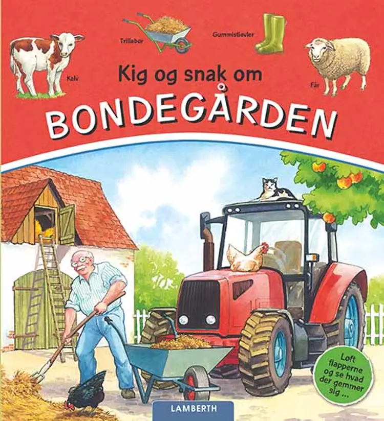 Kig og snak om bondegården af Lena Lamberth