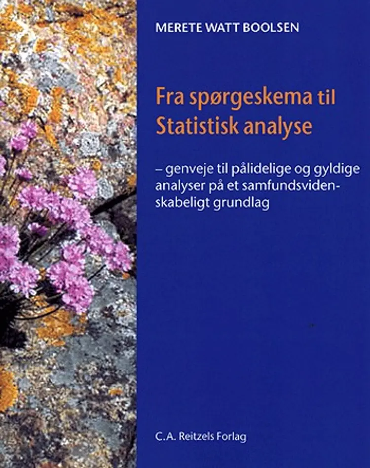 Fra spørgeskema til statistisk analyse af Merete Watt Boolsen