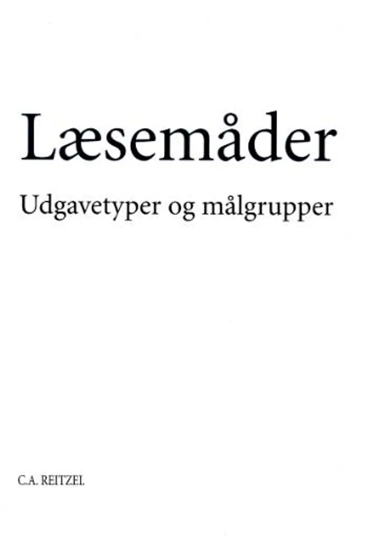Læsemåder af Johnny Kondrup