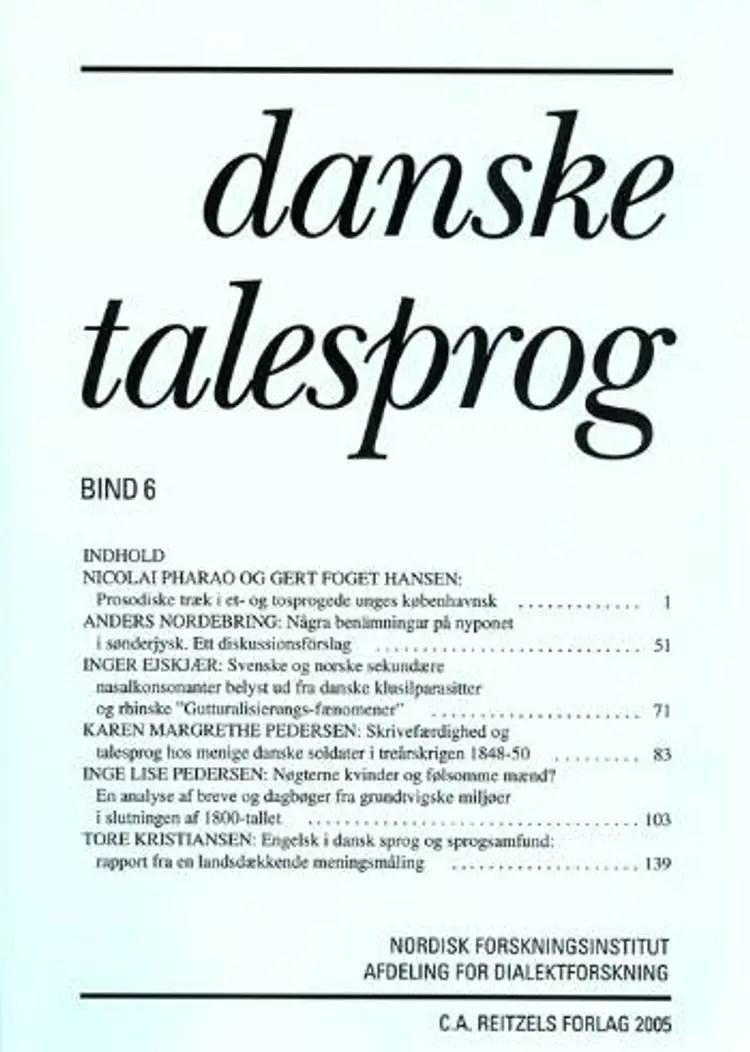 Danske talesprog af Institut for Dansk Dialektforskning