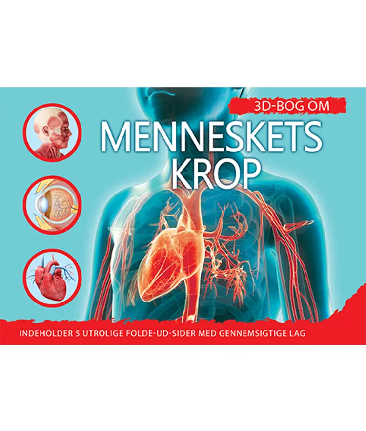 3D-bog om menneskets krop af Jon Green