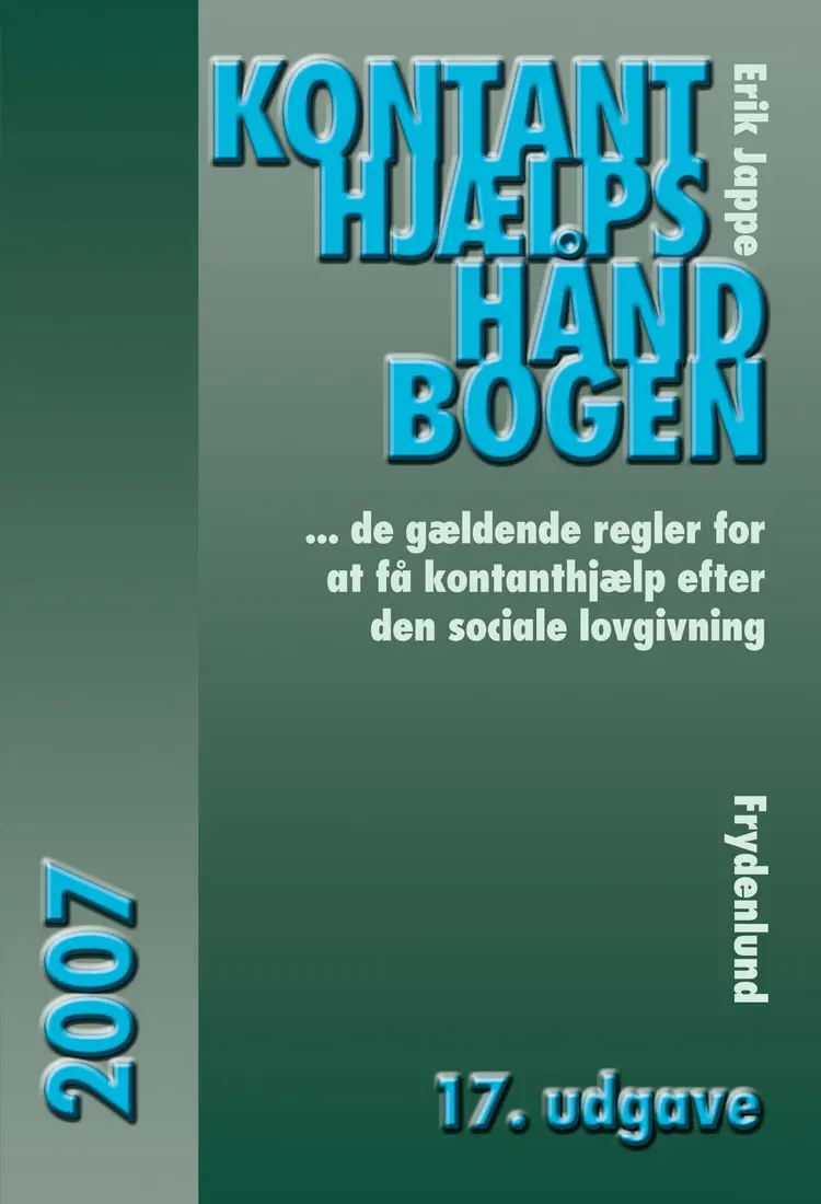 Kontanthjælpshåndbogen 2007 af Erik Jappe