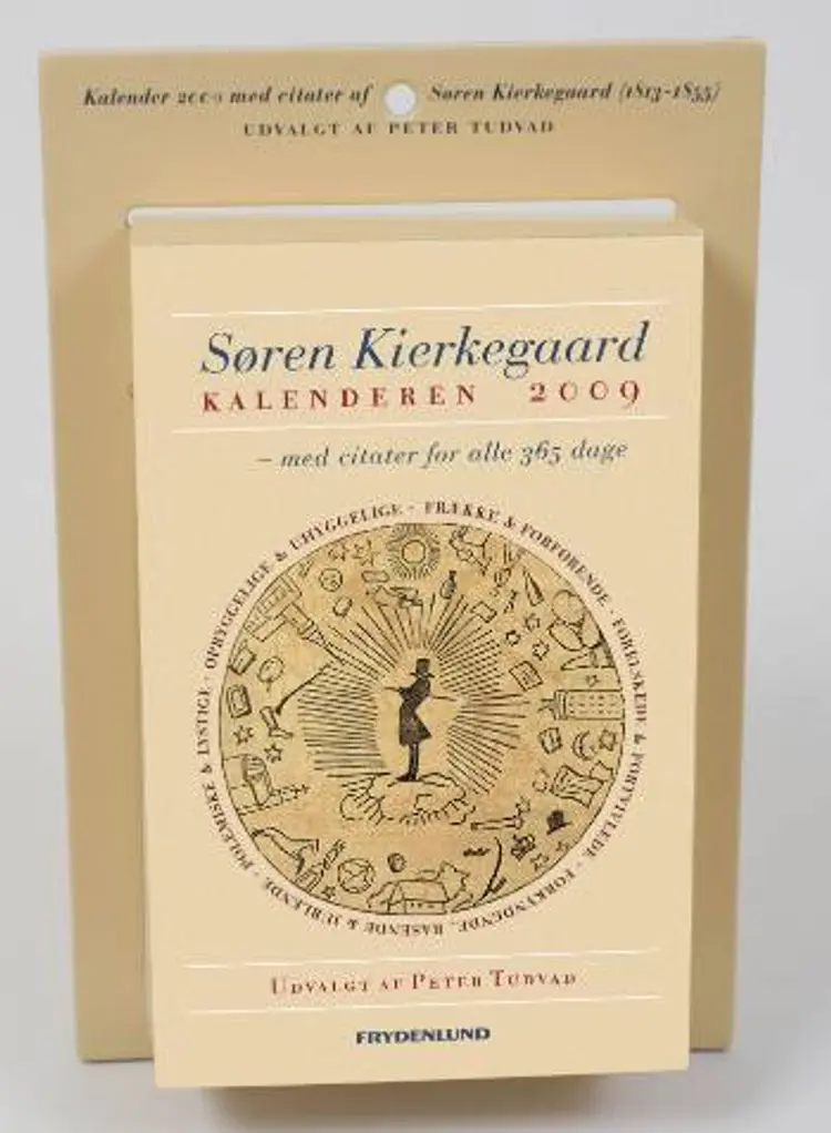 Søren Kierkegaard Kalenderen 2009 af Peter Tudvad