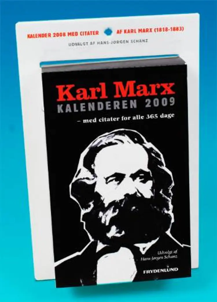 Karl Marx Kalenderen 2009 af Hans-Jørgen Schanz