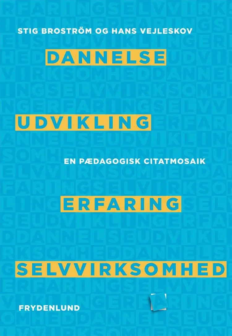 Dannelse, udvikling, erfaring, selvvirksomhed af Stig Broström