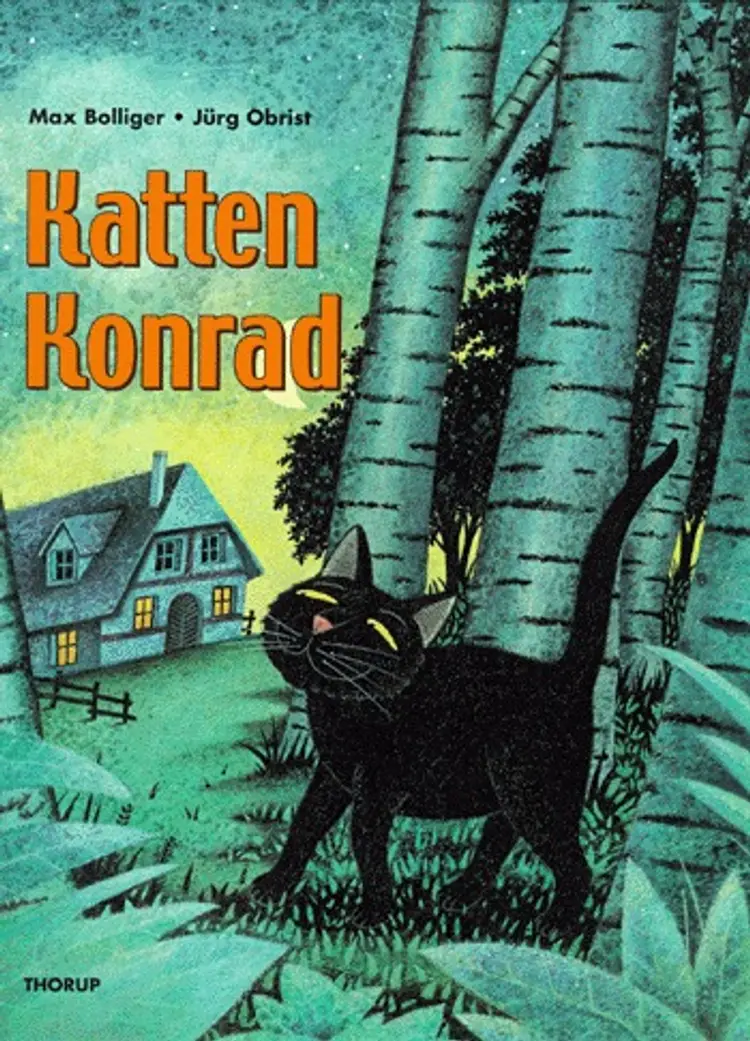 Katten Konrad af Max Bolliger