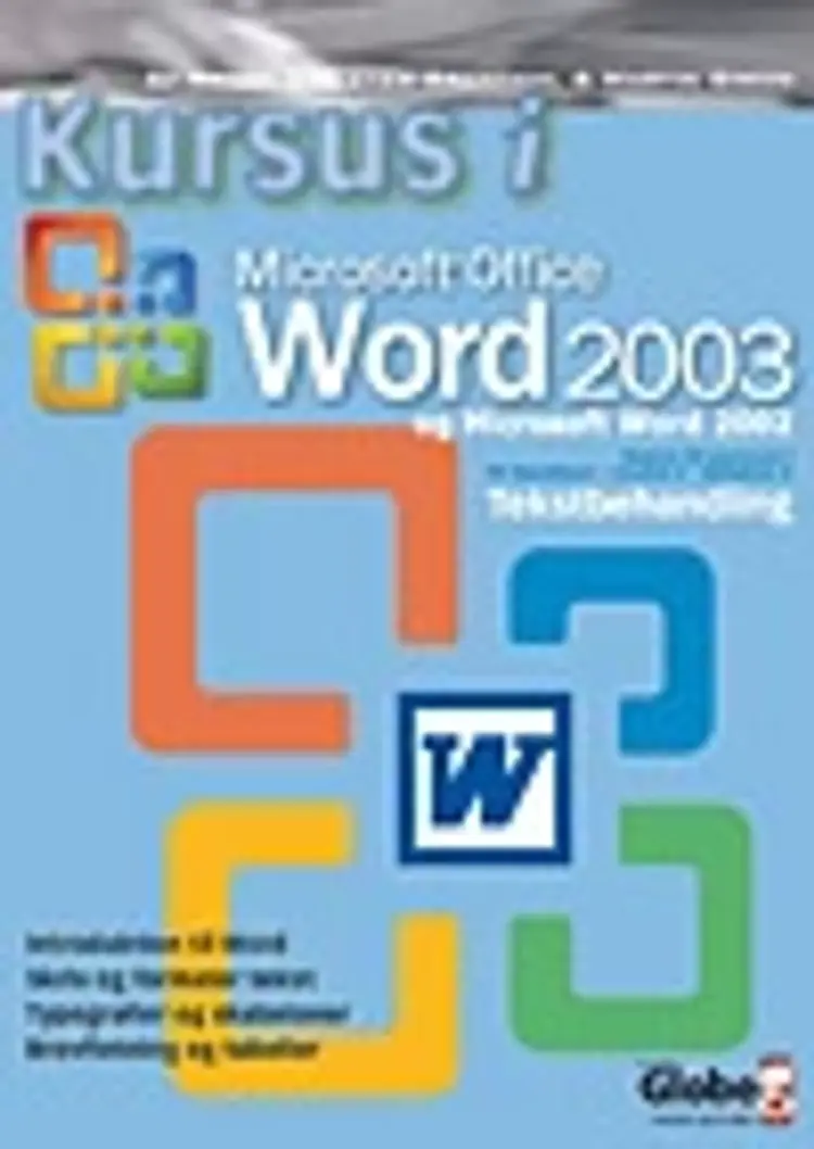 Kursus i Word 2002/2003 af B. C. Grandahl