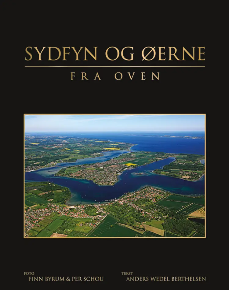 Sydfyn og øerne fra oven af Lars Serritslev