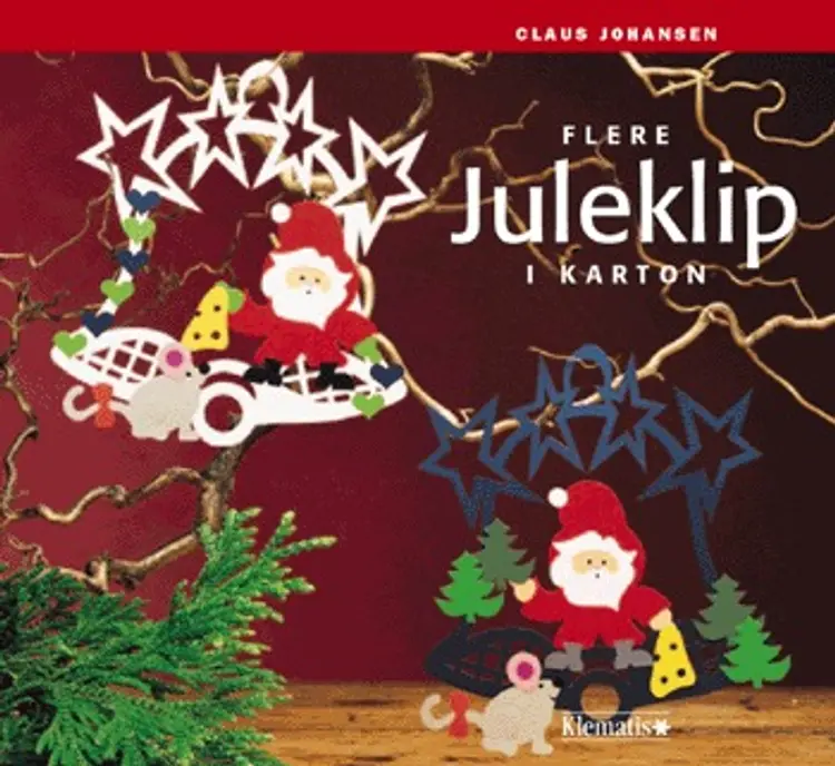 Flere juleklip i karton af Claus Johansen