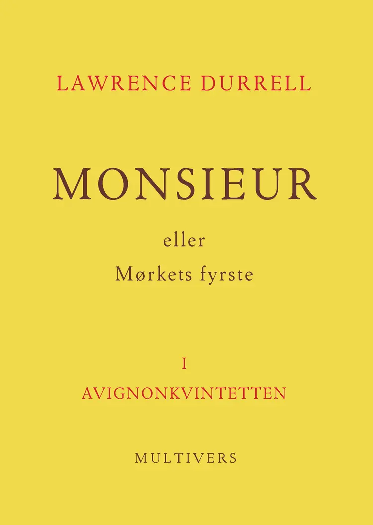 Avignonkvintetten (bd. 1-5) af Lawrence Durrell