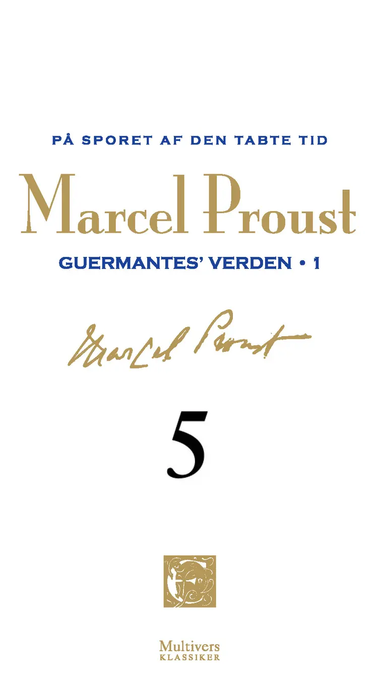 Guermantes verden 1 af Marcel Proust