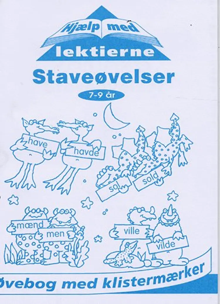 Hjælp med lektierne: Staveøvelser 7-9 år