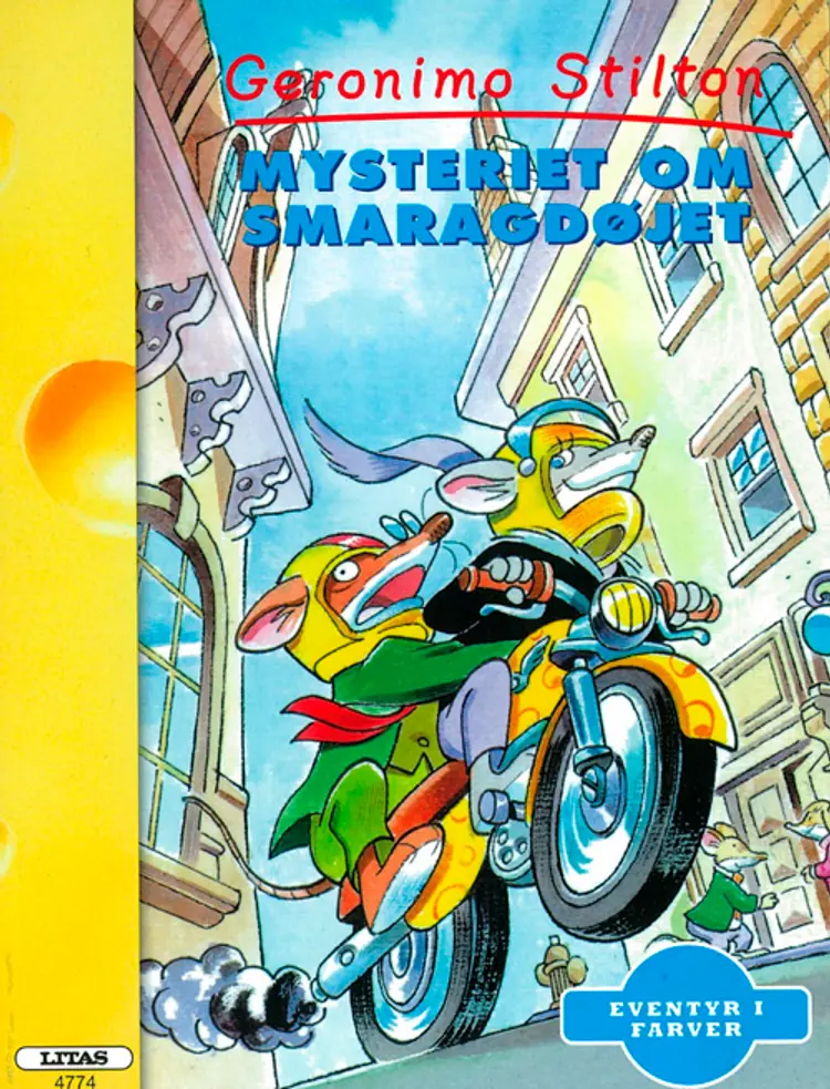 Mysteriet om smaragdøjet af Geronimo Stilton