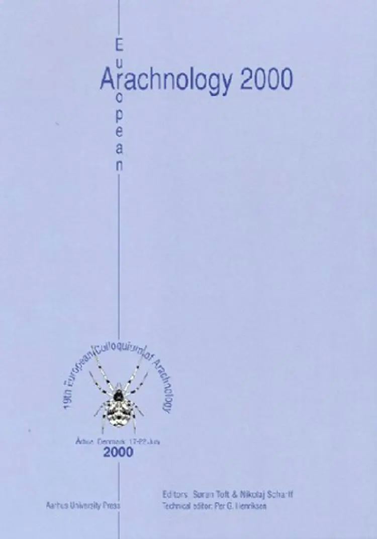 European arachnology 2000