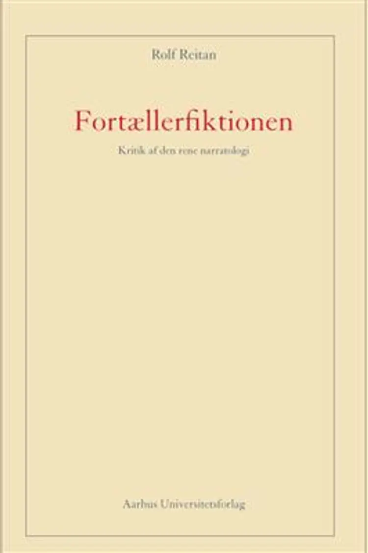Fortællerfiktionen af Rolf Reitan