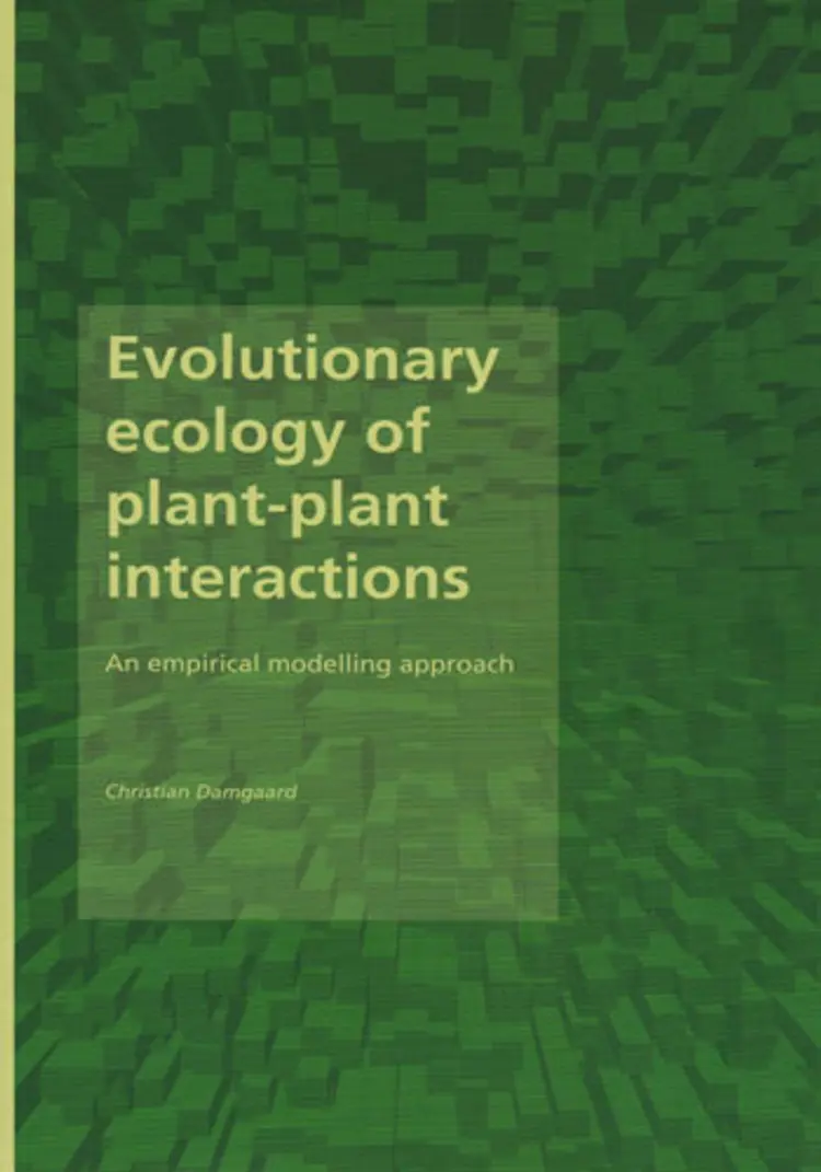 Evolutionary ecology of plant-plant interactions af n a