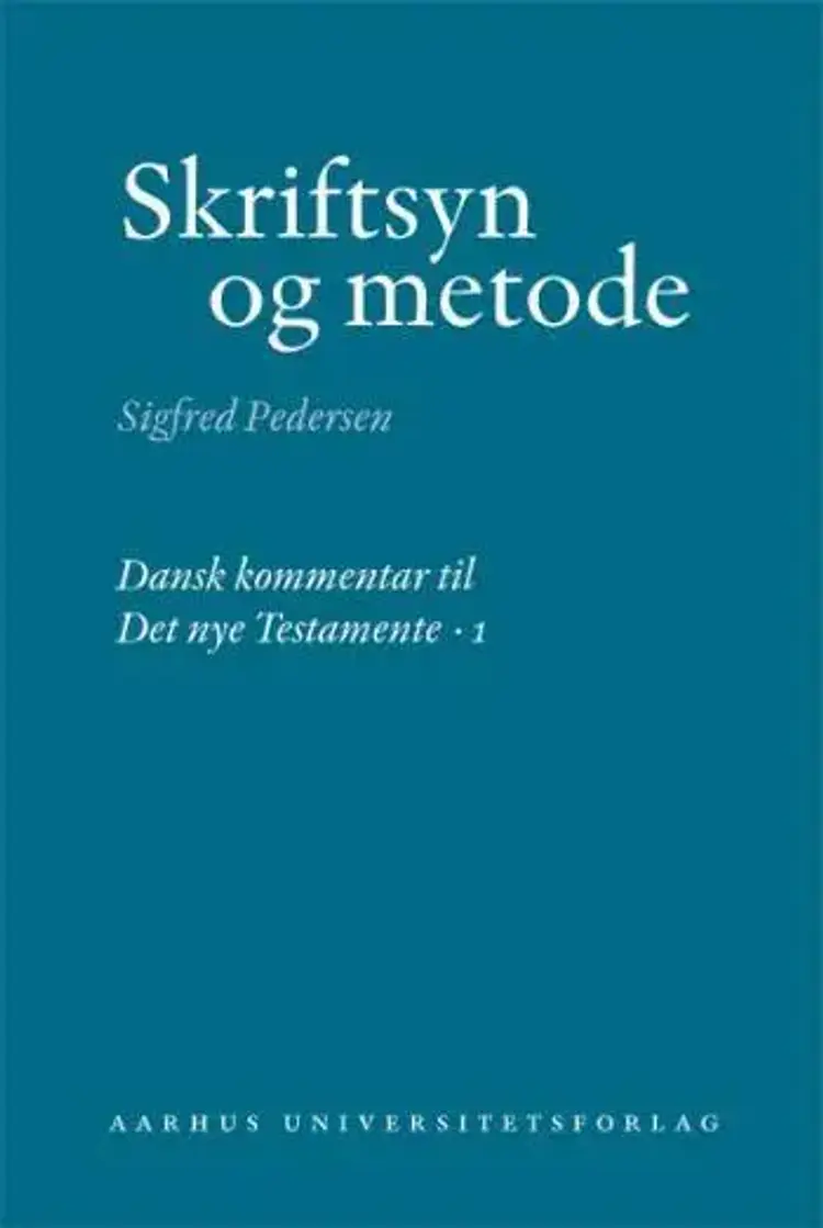 Skriftsyn og metode af .