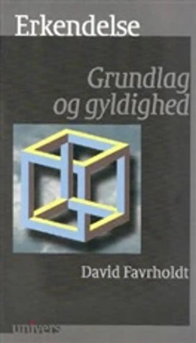 Erkendelse af David Favrholdt