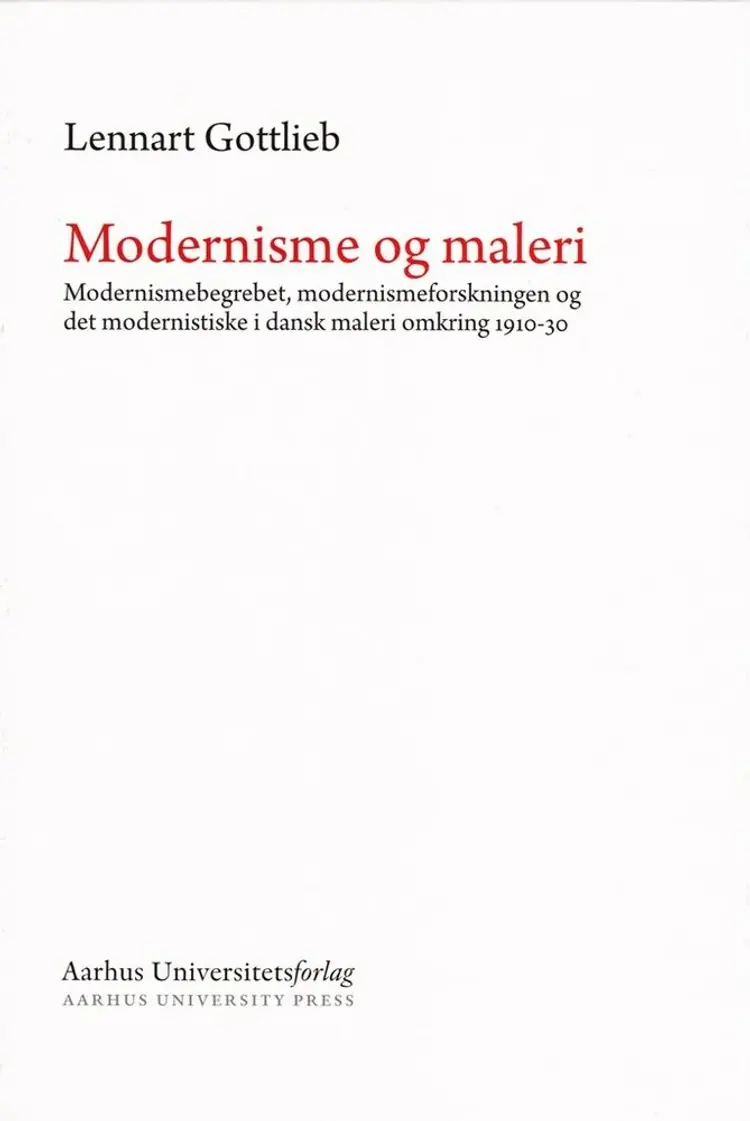 Modernisme og maleri af Lennart Gottlieb